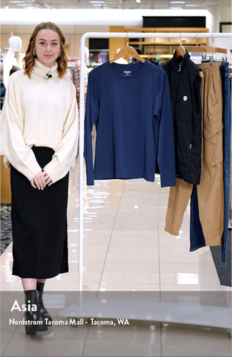 Element Long Sleeve Organic Cotton Blend T-Shirt, sales video thumbnail