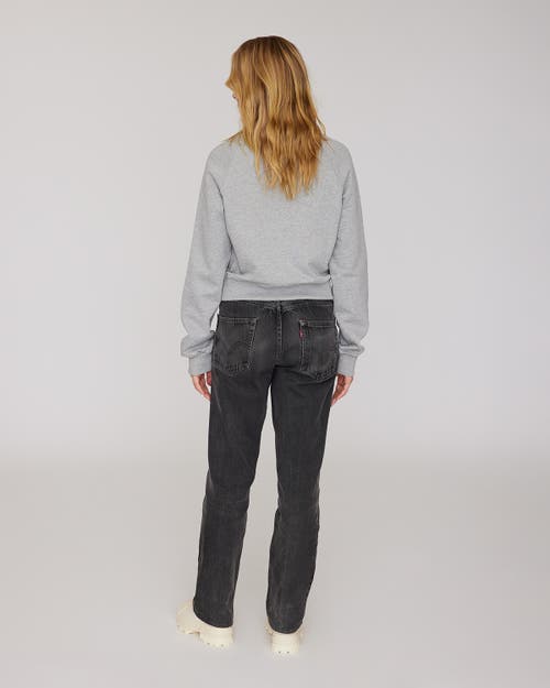 Quartz Co. Jessie | Crewneck Sweatshirt In Heather Grey