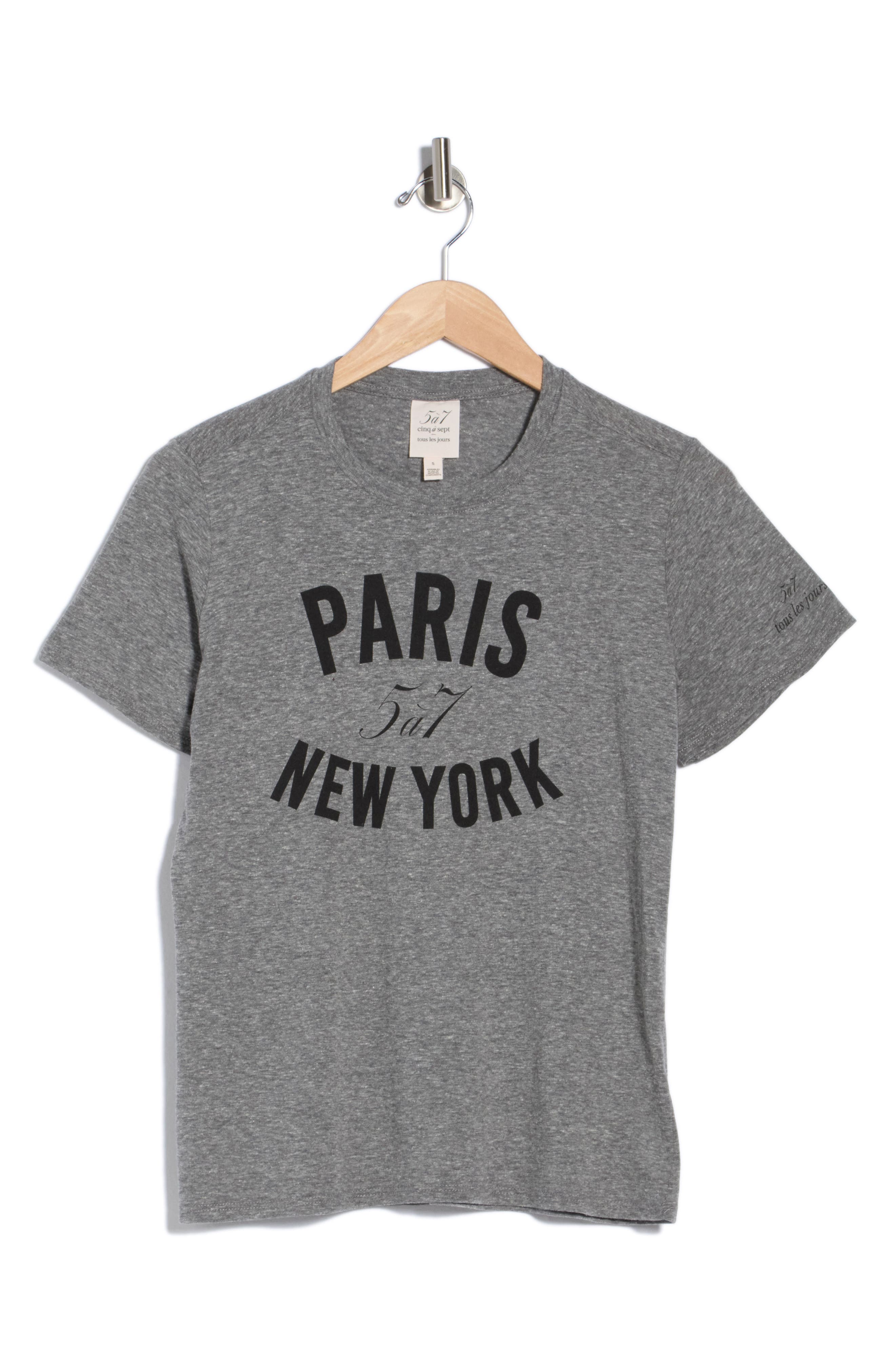 Cinq à Sept Paris New York Graphic T-Shirt