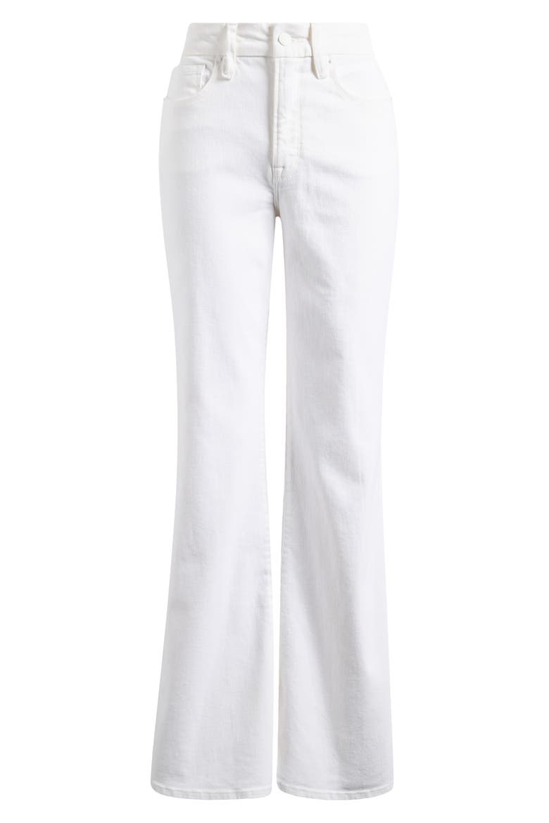 Good Legs Flare Jeans, Alternate, color, WHITE001