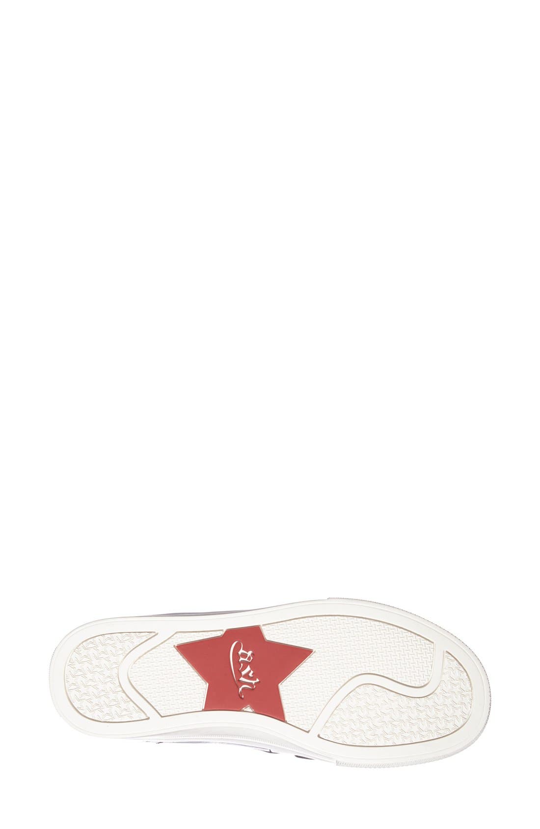 'Joe' Platform Sneaker, Alternate, color, BLACK/ BLACK