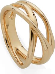 Monica Vinader Nura Crossover Ring