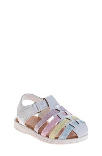 Josmo Kids' Glitter Sandal In Multi