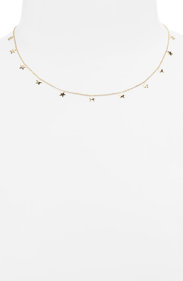 L'Atelier Nawbar Stars Charm Choker Necklace, Alternate, color, 