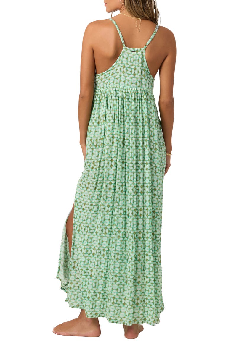 Saltwater Essentials Mel Maxi Dress, Alternate, color, PEACOCK GREEN