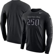Nike Men's Nike Black Army Black Knights Army 250 Collection Long Sleeve T-Shirt