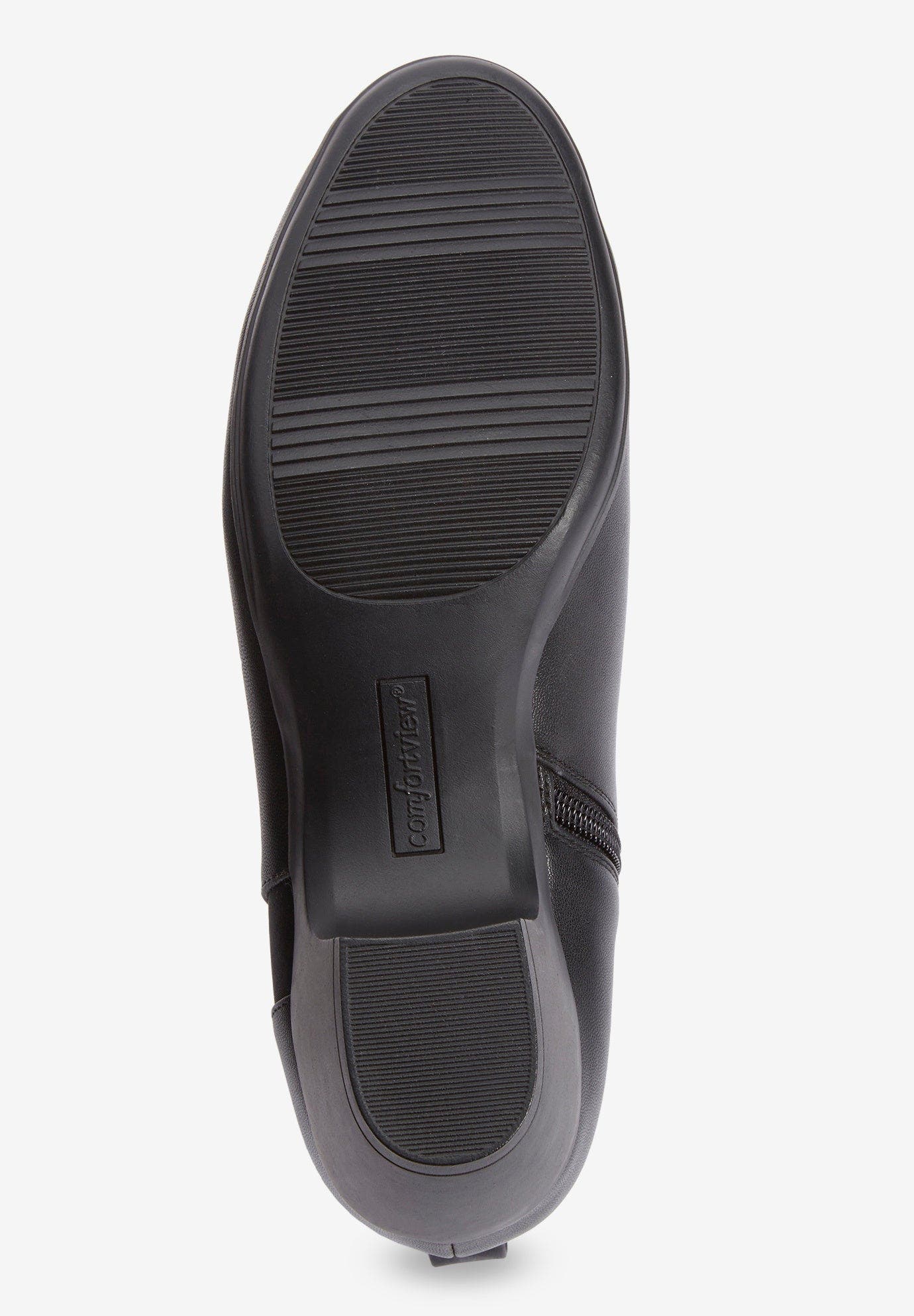 Comfortview The Ingrid Bootie, Alternate, color, Black