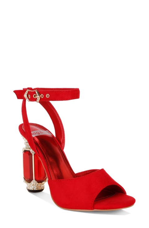 Raome Embellished Heel Sandal
