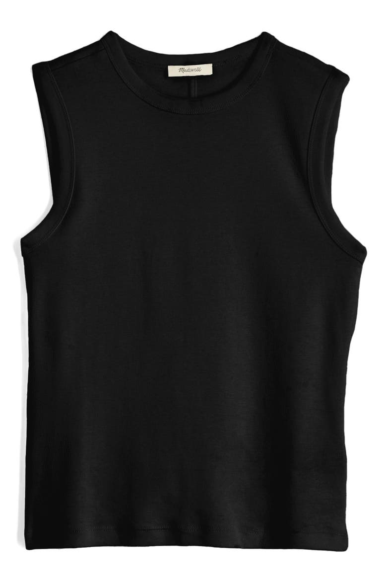 '90s Shell Tank, Alternate, color, JET BLACK