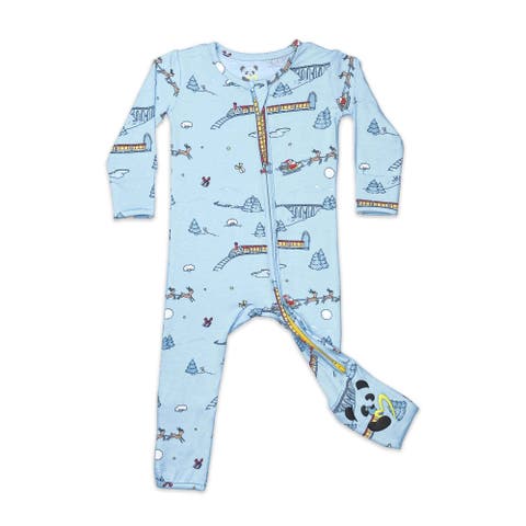 Baby Winter Train Convertible Footie (Baby)