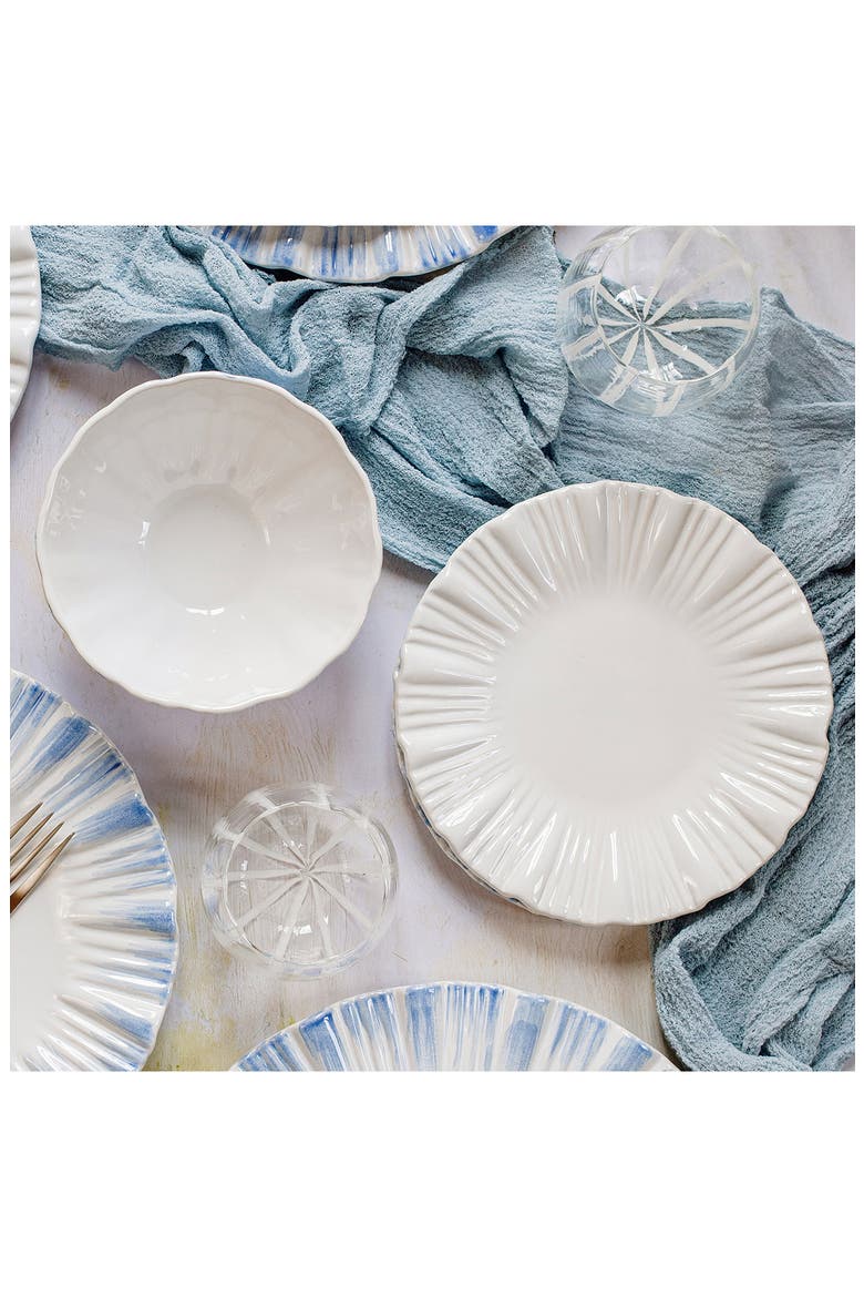 Bari Salad Plate, Alternate, color, WHITE