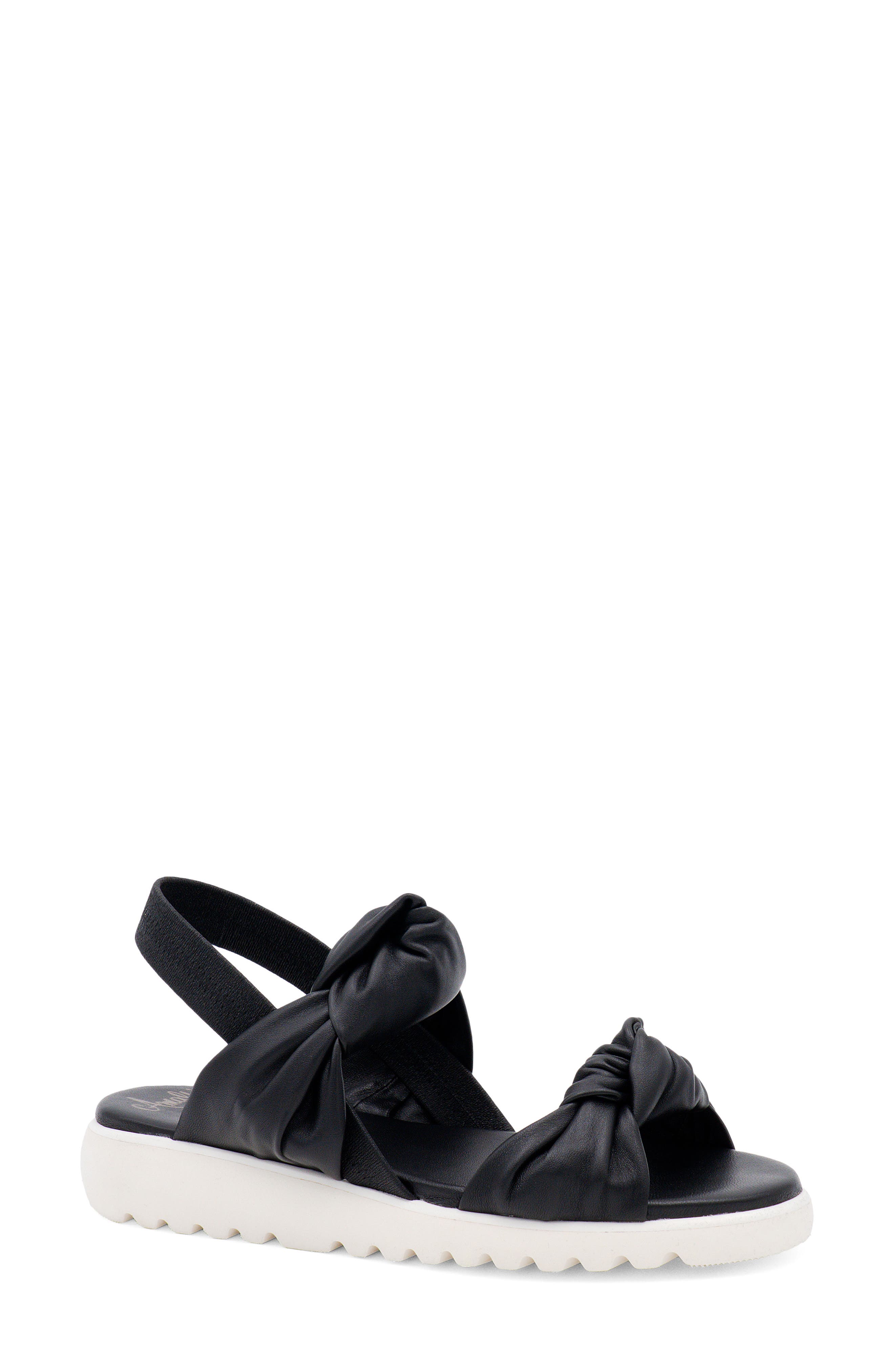 Amalfi by Rangoni Battello Slingback Sandal, Main, color, Black Etoile