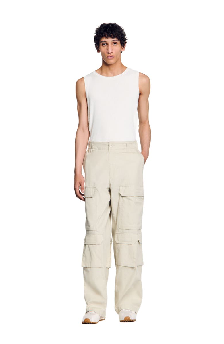 SANDRO Cargo trousers, Alternate, color, 
