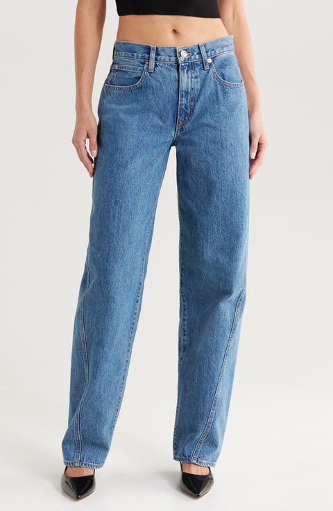 Tess Low Rise Wide Leg Jeans (Satisfaction)