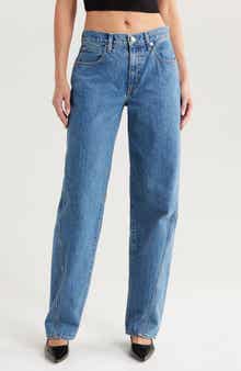 SLVRLAKE Tess Low Rise Wide Leg Jeans