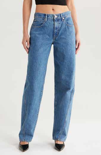 SLVRLAKE Tess Low Rise Wide Leg Jeans