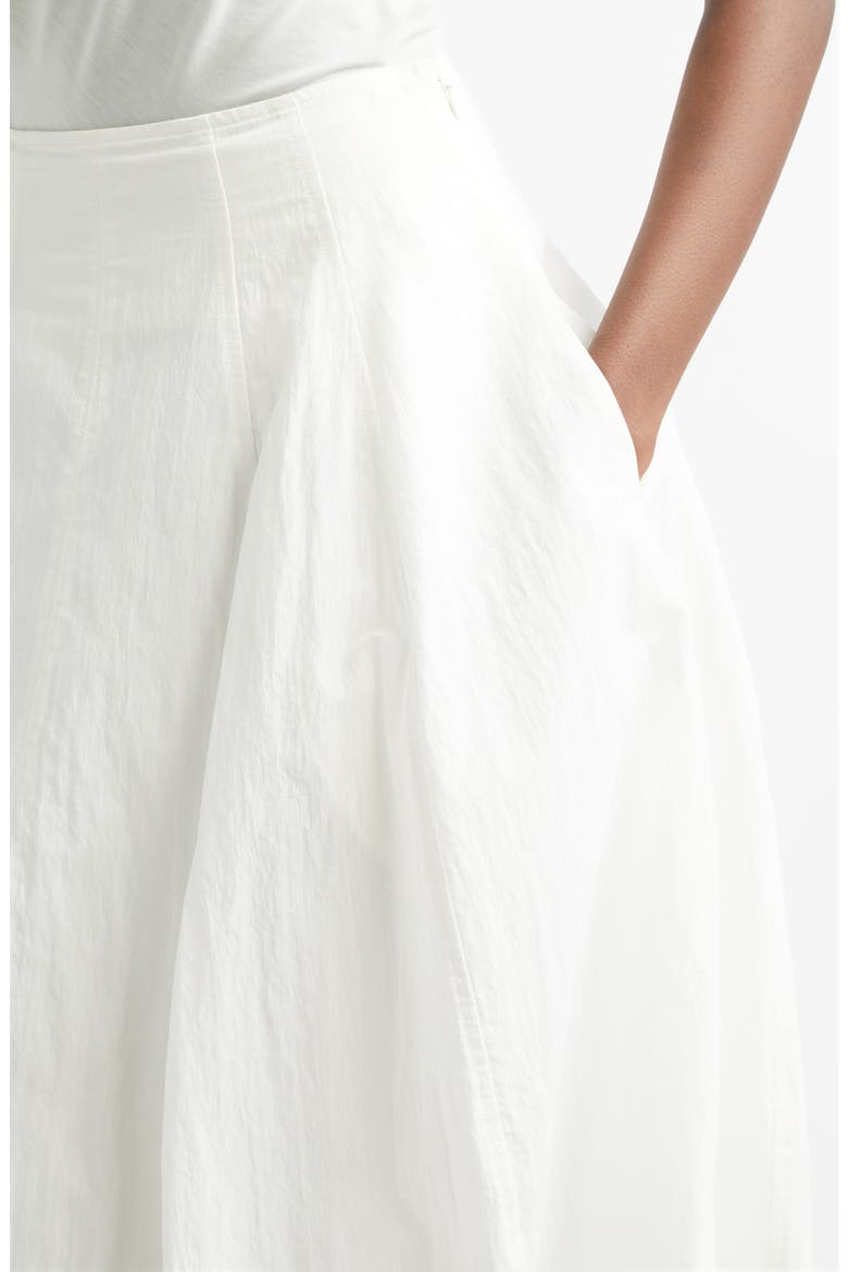 Veda Cotton Blend Bubble Skirt, Alternate, color, BONE CHINA