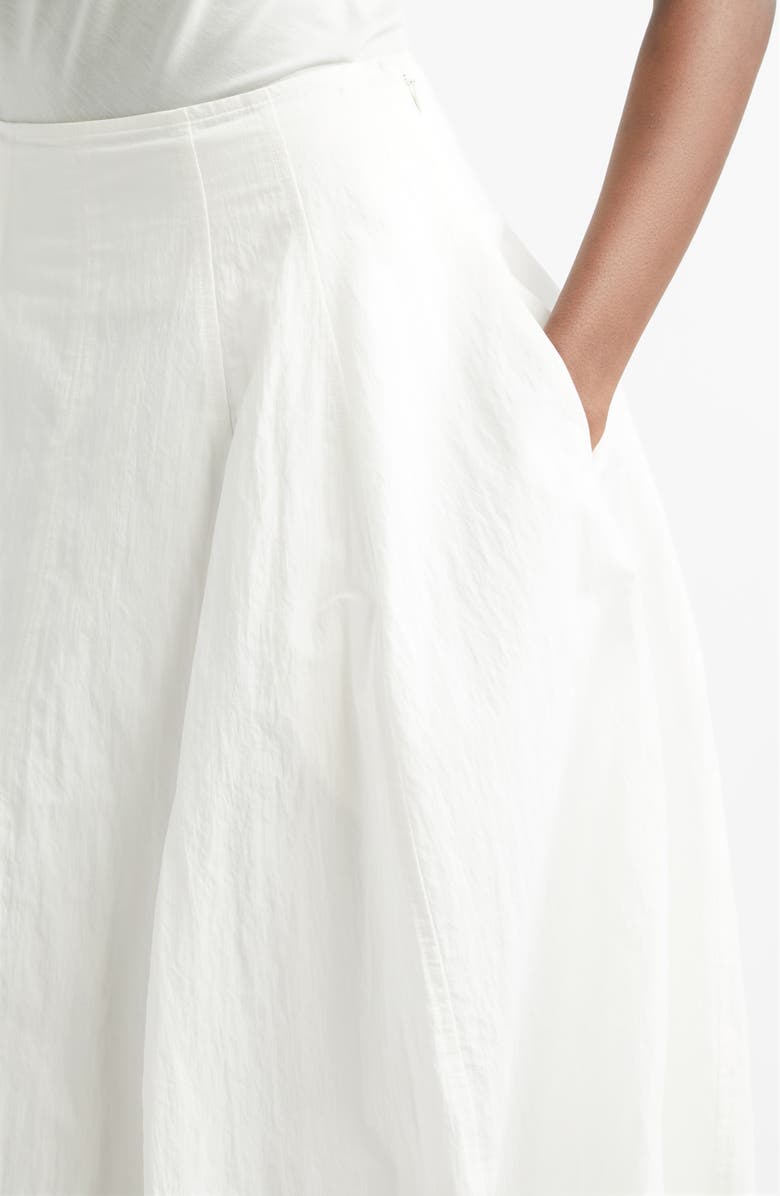 A.L.C. Veda Cotton Blend Bubble Skirt, Alternate, color, Bone China