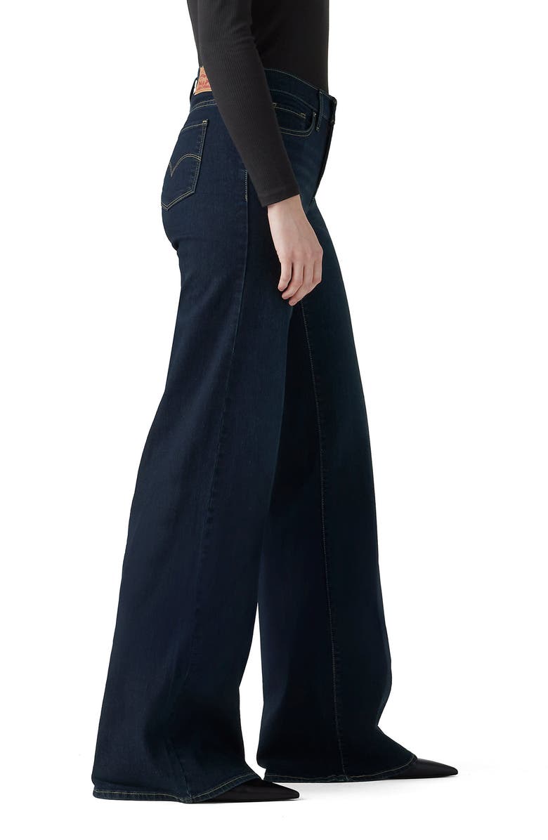 Levi's 318 Shaping Mid Rise Wide Leg Jeans, Alternate, color, Chances Are
