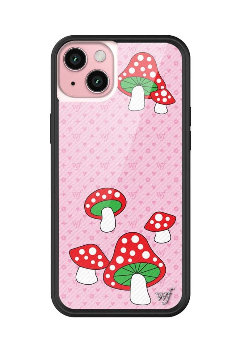 Shrooms iPhone Case, Alternate, color, Pink