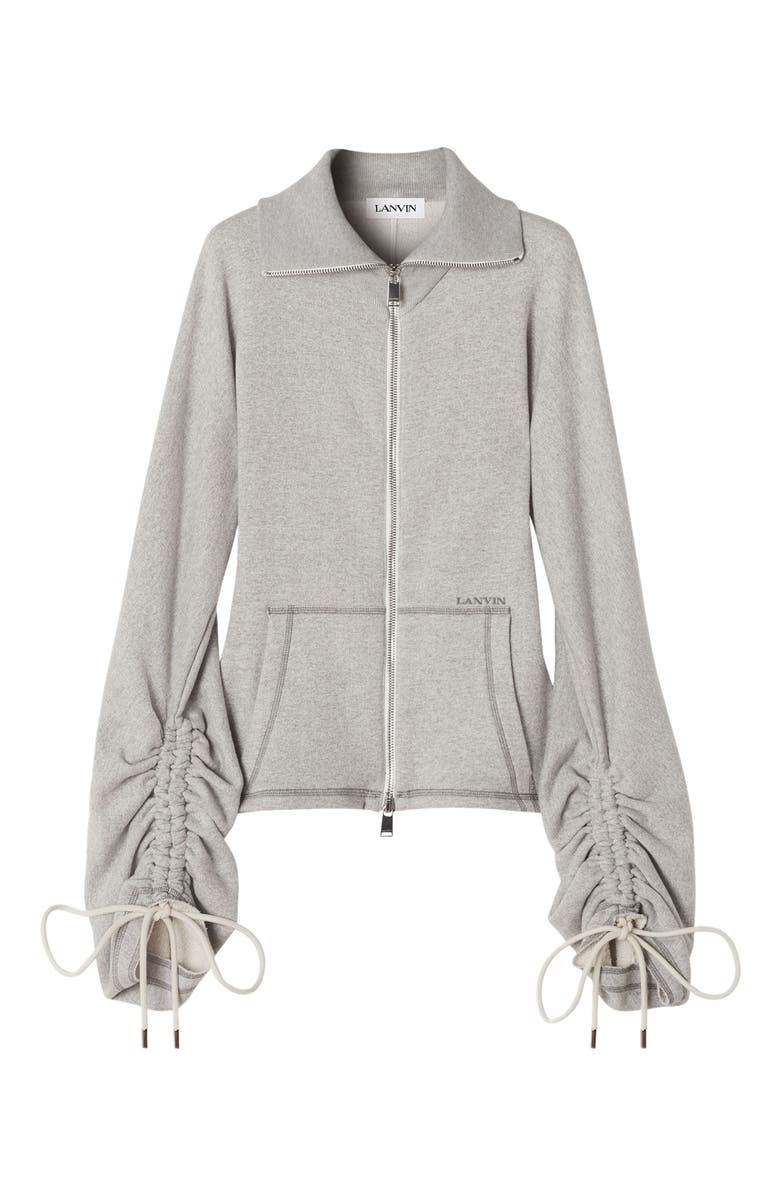 Lanvin Cotton Jersey Jacket, Alternate, color, 