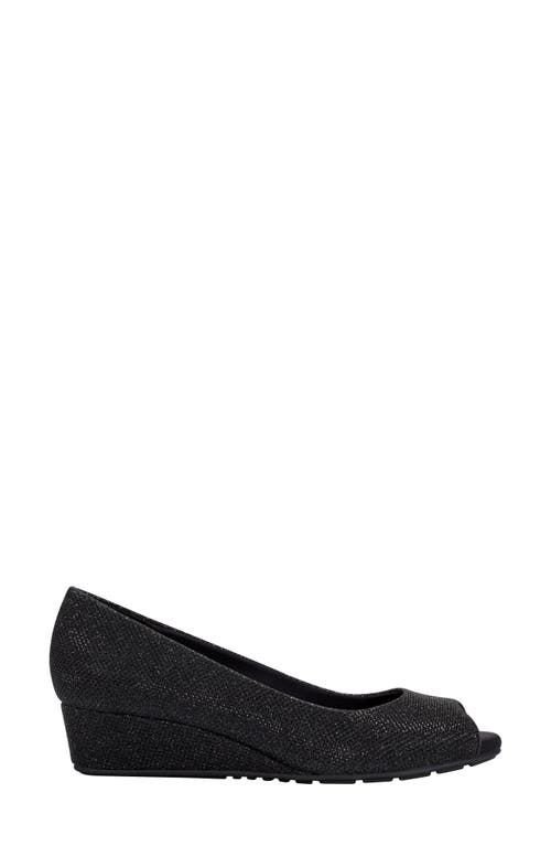 Bandolino Peep Toe Wedge Pump