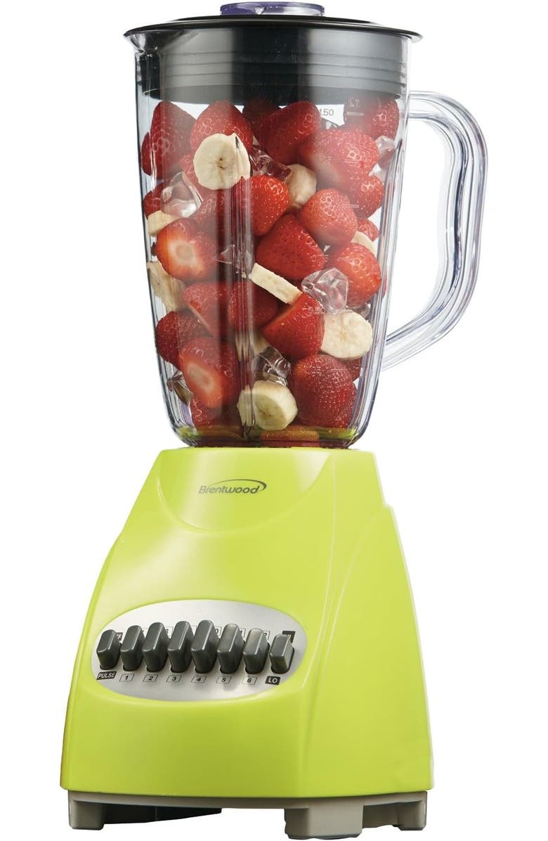 Brentwood Pulse Blender, Alternate, color, Green