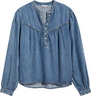 Rails Sunna Denim Top