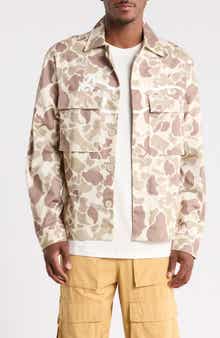 Camo Print Field Shacket