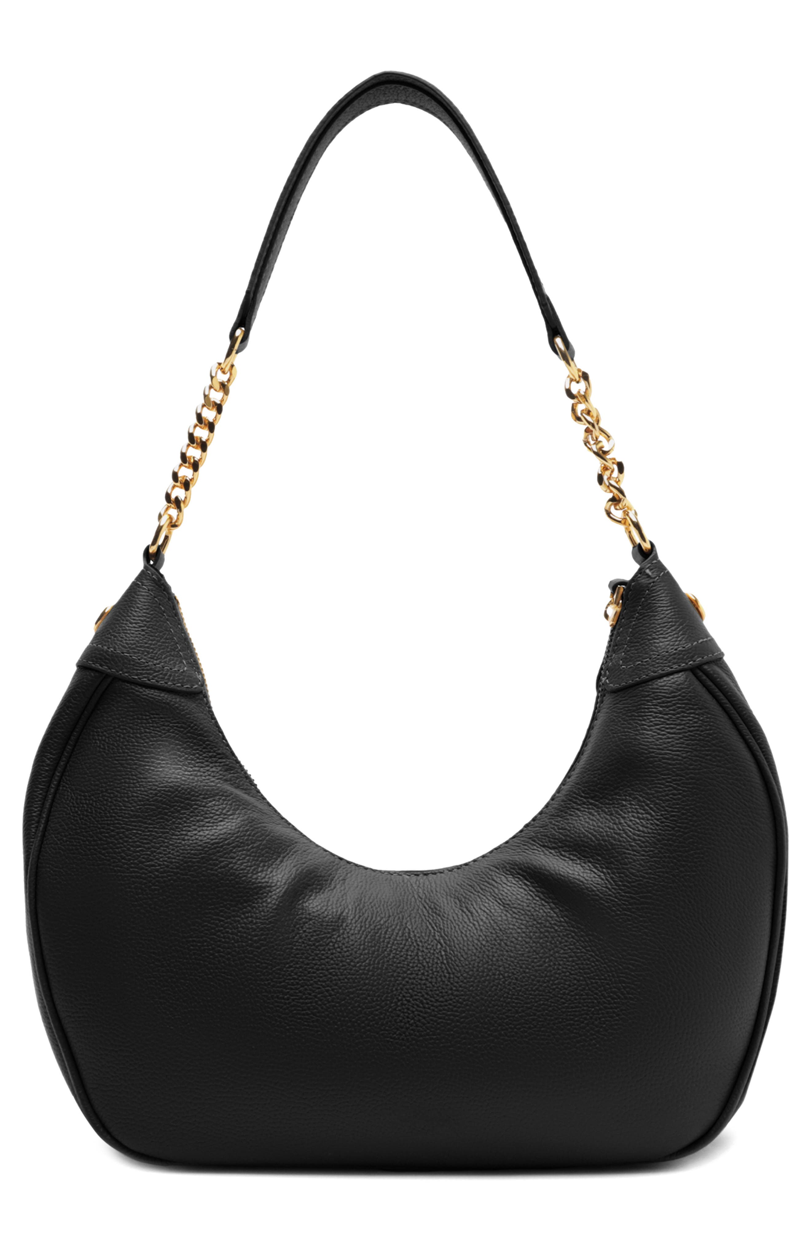 Arezzo Large Elena Leather Hobo, Alternate, color, 