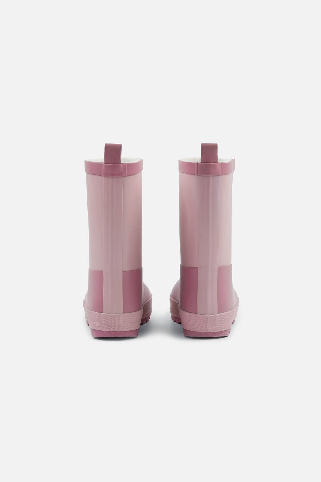 Two-Tone Pull-On Rain Boots, Alternate, color, Pink