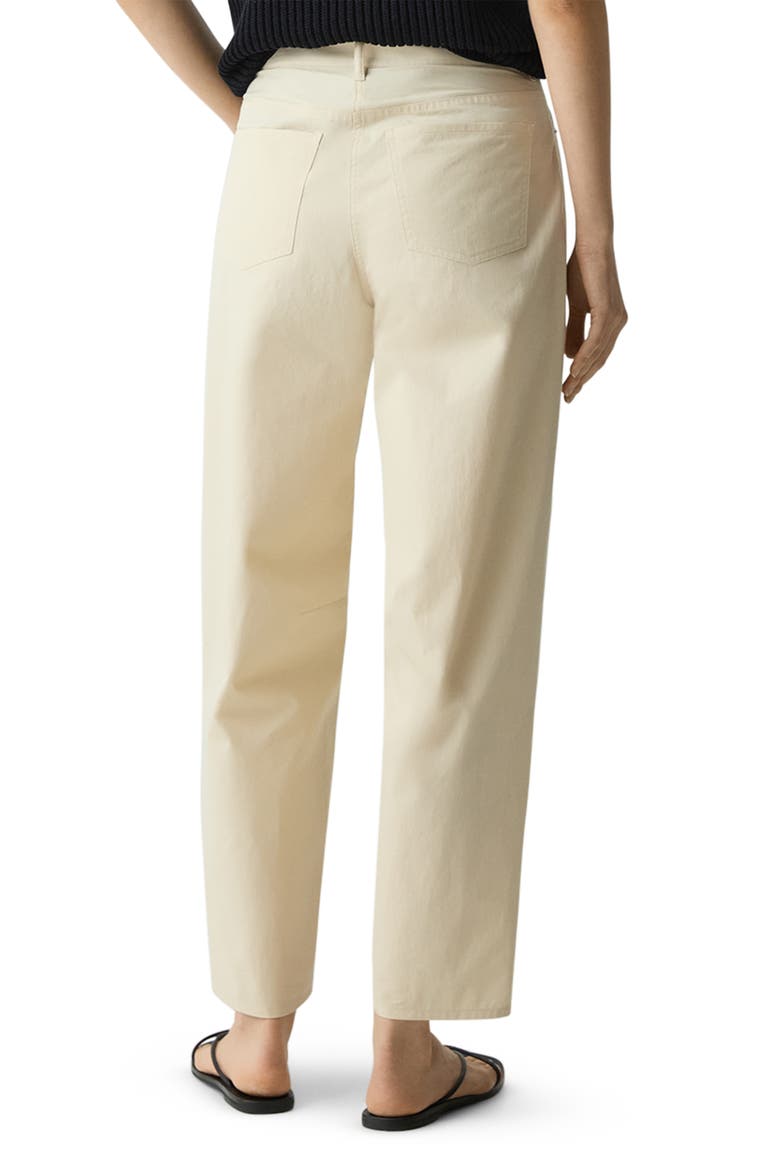 Curve Leg Cotton Chino Pants, Alternate, color, ALMOND