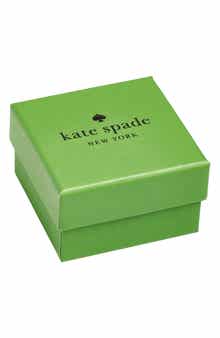 Kate Spade New York fresh squeeze faux pearl flower stud earrings