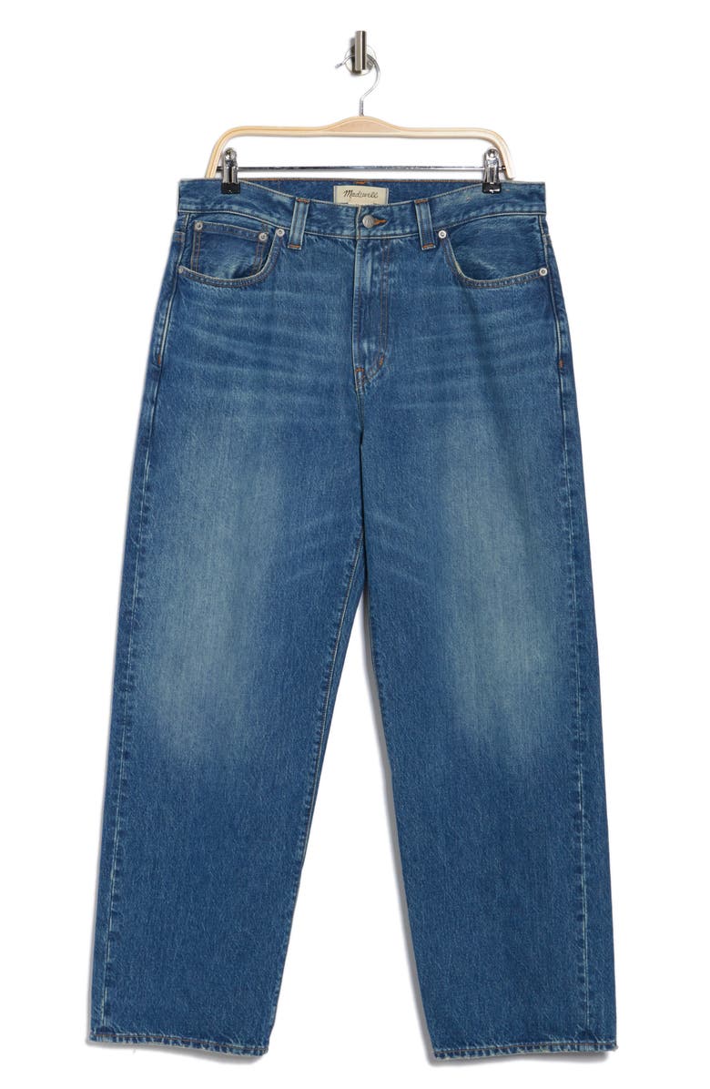 Madewell The Baggy Straight Jeans, Alternate, color, 