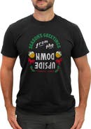 Stranger Things Men's Stranger Things Christmas Season's Greetings Graphic T-Shirt