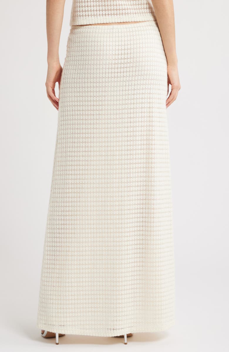 LIONESS In Your Dreams Maxi Skirt, Alternate, color, Beige