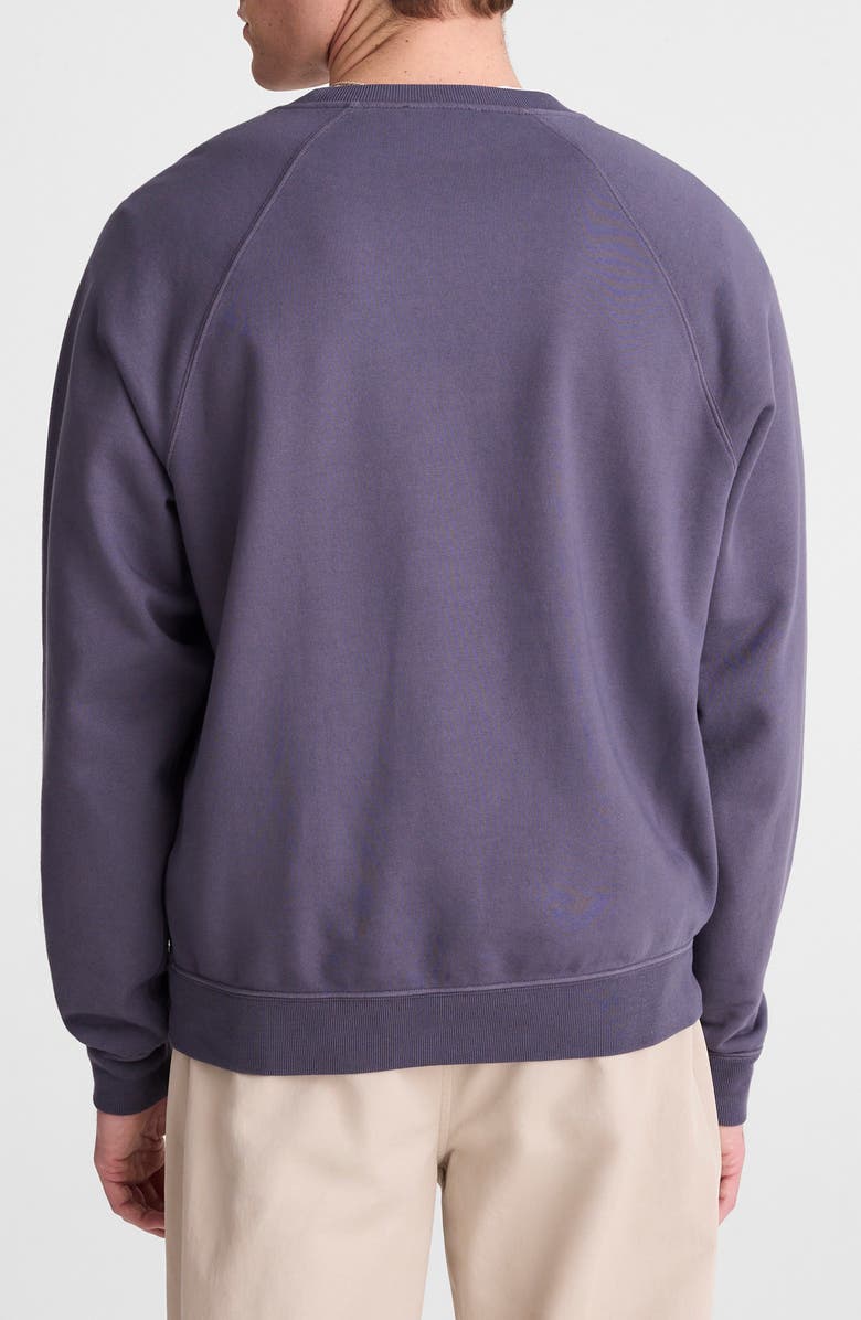 Madewell Crewneck Loopback Terry Sweatshirt, Alternate, color, Industrial Blue