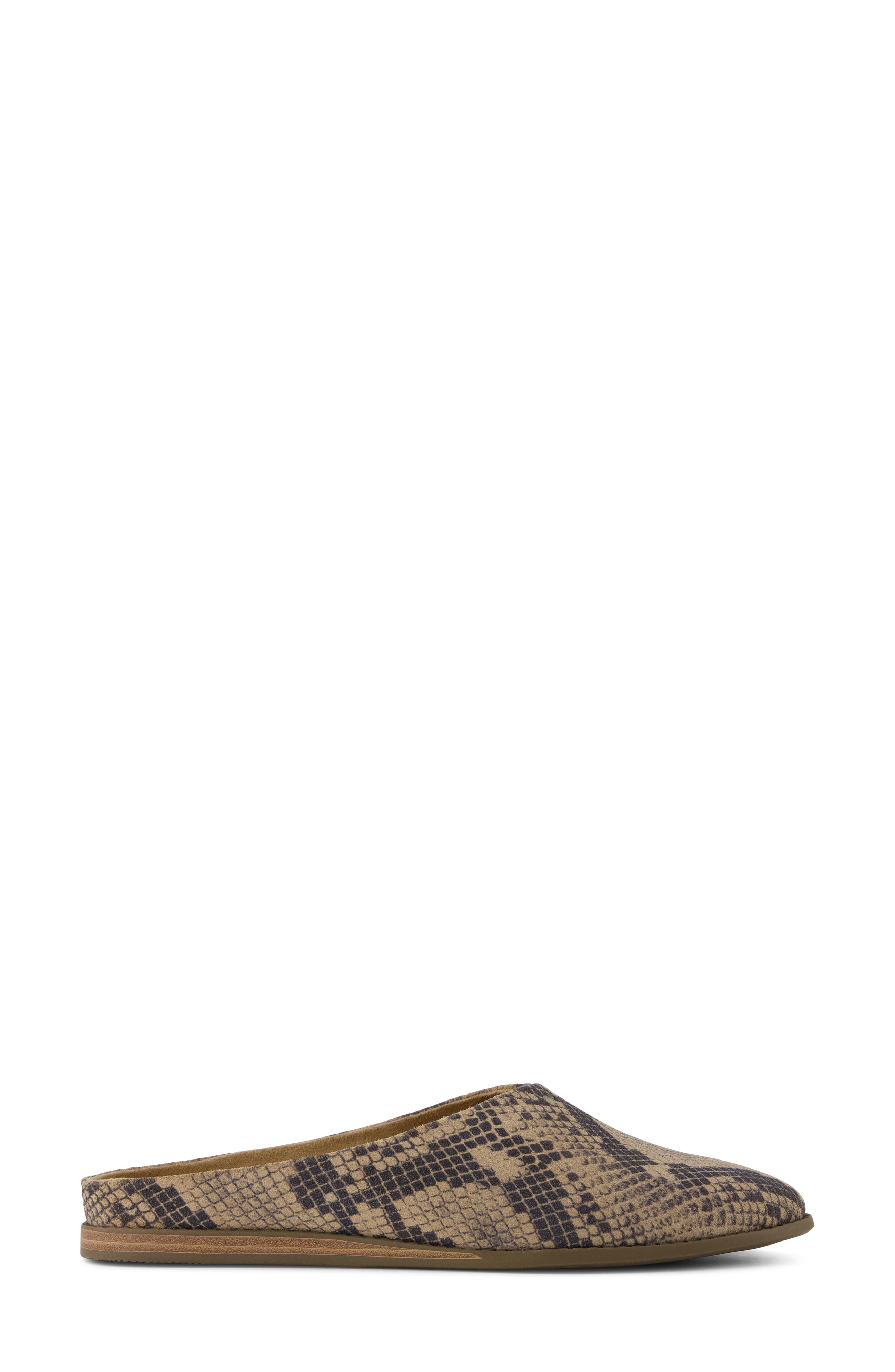 Amelia Mule, Alternate, color, MEDIUM BEIGE EMBOSSED