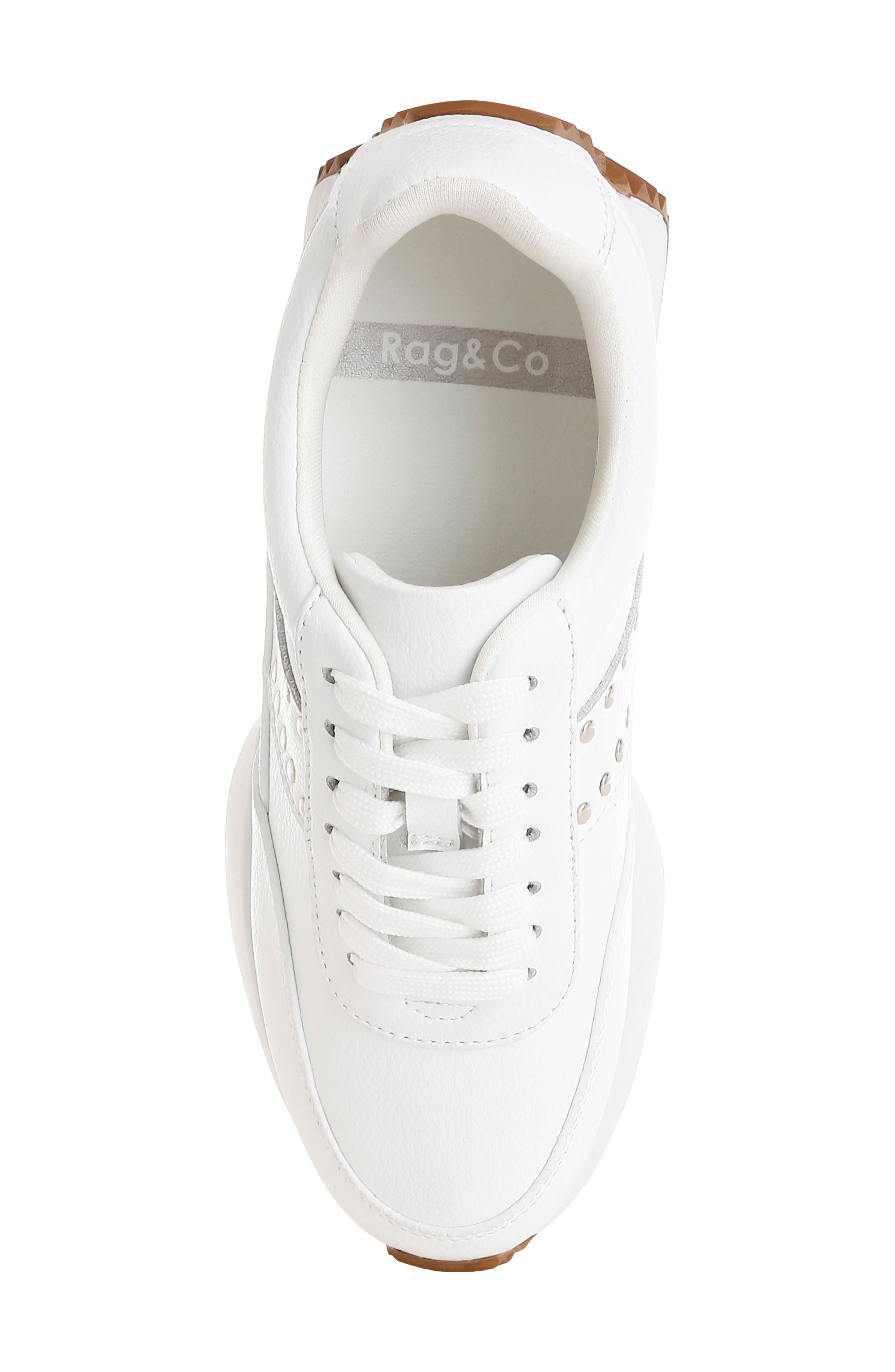 Rag & Co Opazie Sneaker, Alternate, color, White