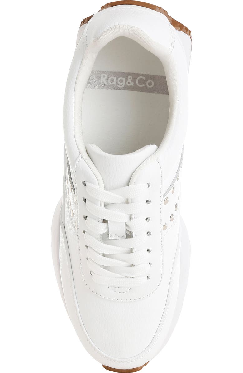 Rag & Co Opazie Sneaker, Alternate, color, White