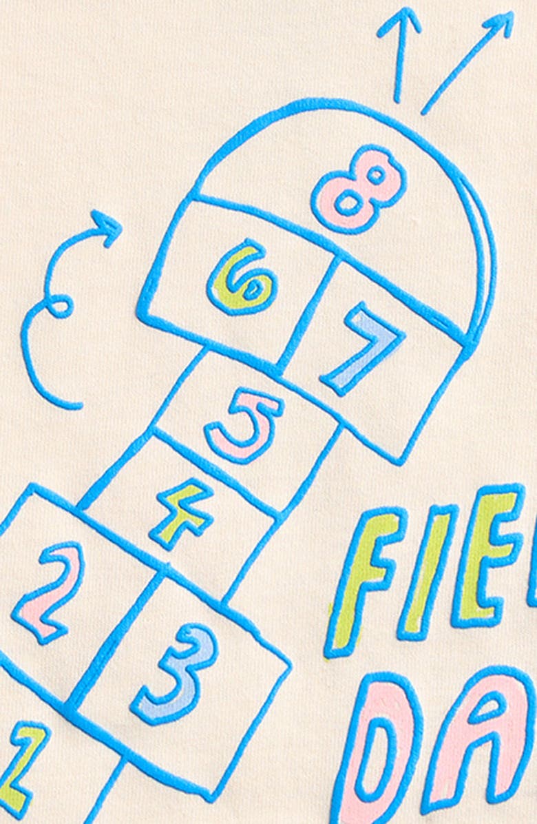 OTTER AVENUE Kid's Cotton T-Shirt, Alternate, color, Wishbone Hopscotch