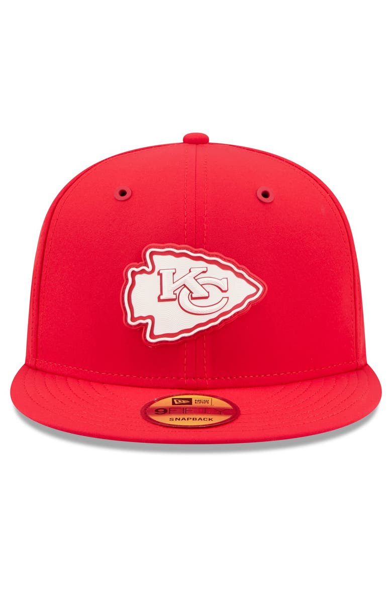 Men's New Era Red Kansas City Chiefs 2026 Sideline 9FIFTY Snapback Hat, Alternate, color, Red