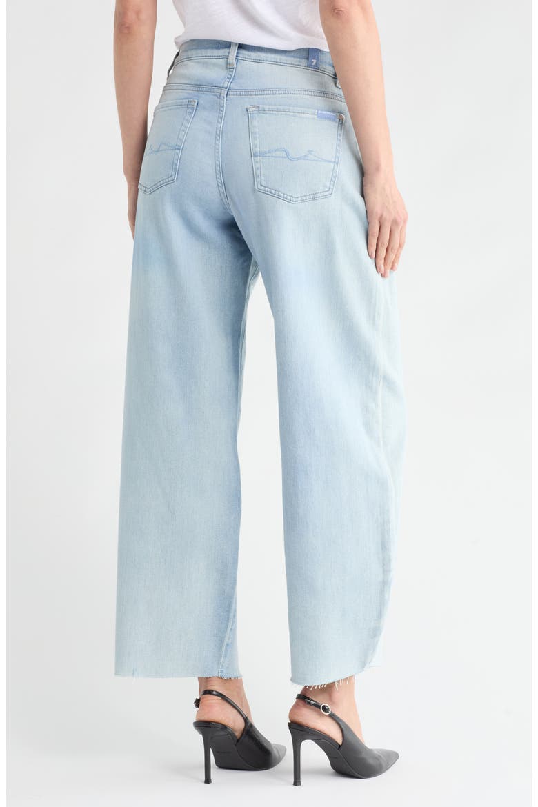Bonnie Curvilinear Barrel Leg Jeans, Alternate, color, NADOR