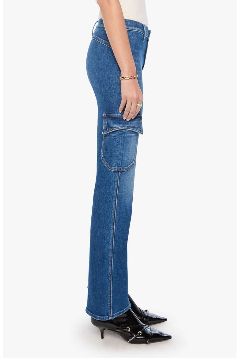 The Draw Hustler Skimp Flare Leg Cargo Jeans, Alternate, color, SPARE ME THE DRAMA