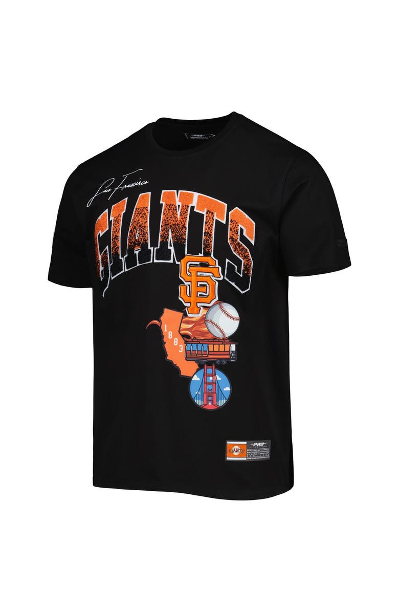 PRO STANDARD Men's Pro Standard Black San Francisco Giants Hometown T-Shirt, Alternate, color, 