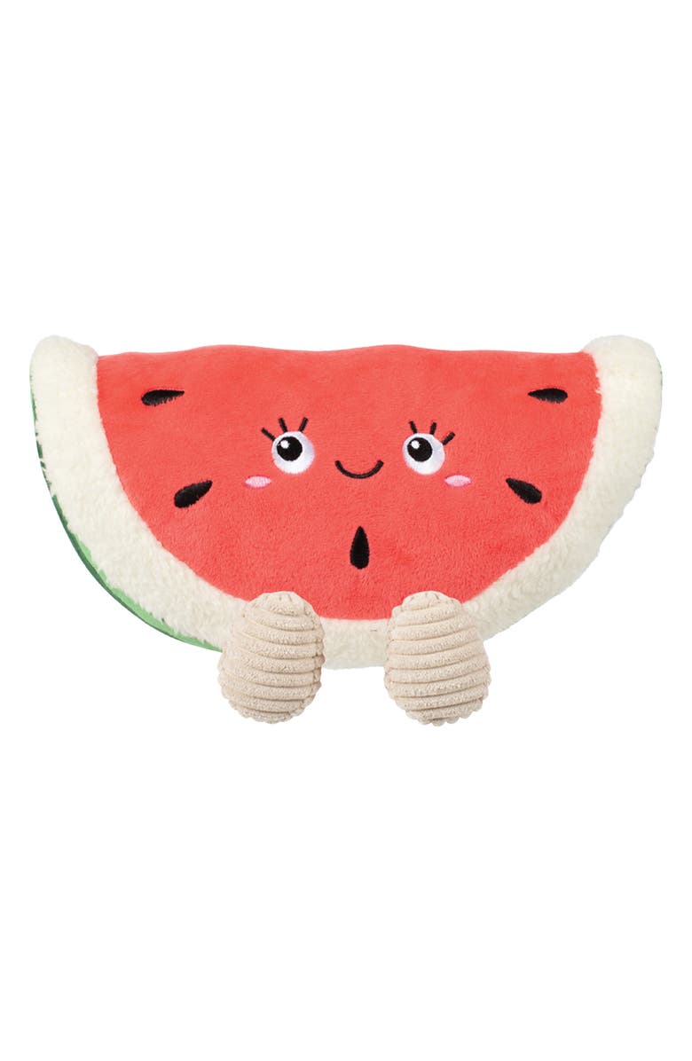 Fringe Studio Seed the Day Plush Dog Toy, Main, color, Watermelon