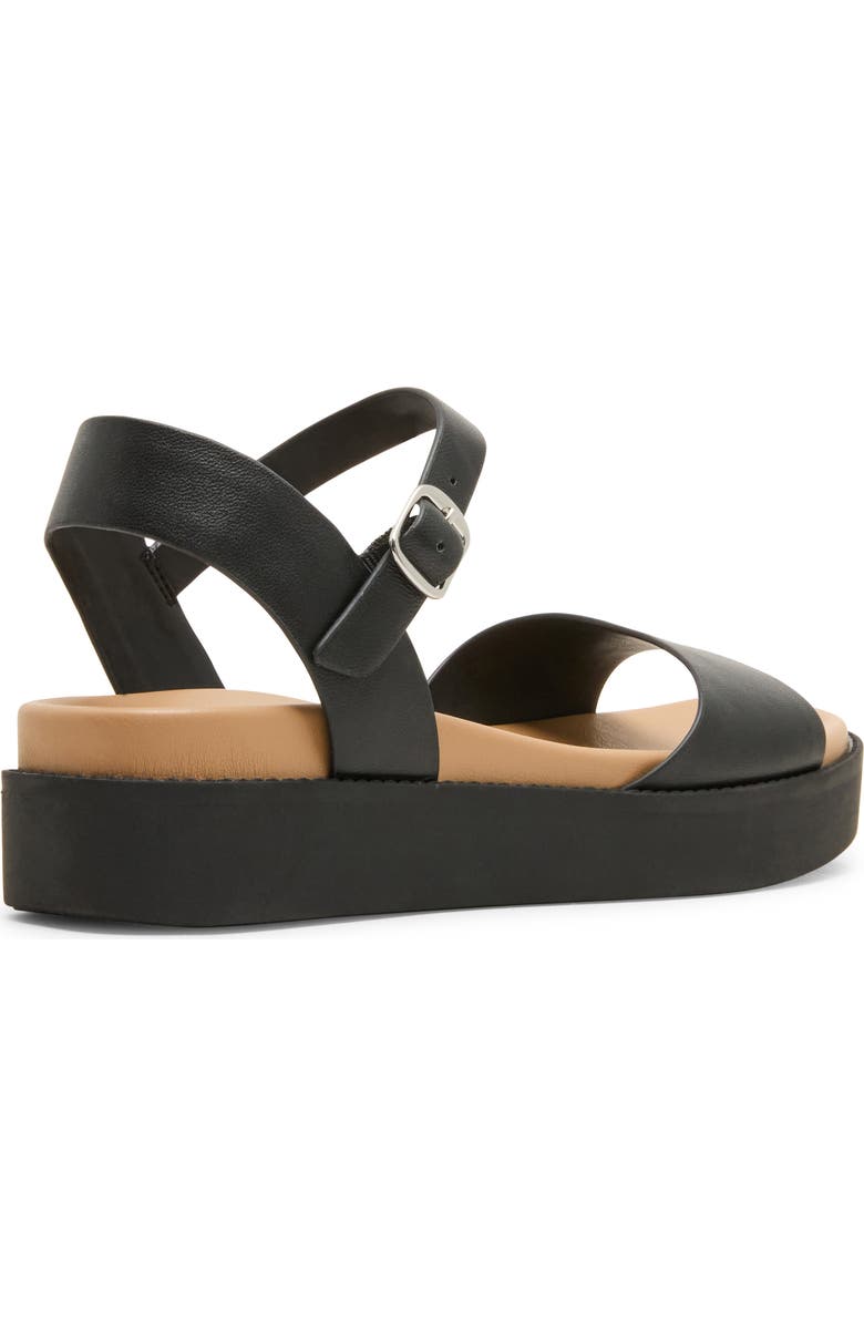 Blondo Roswell Water Resistant Platform Sandal, Alternate, color, Black Leather