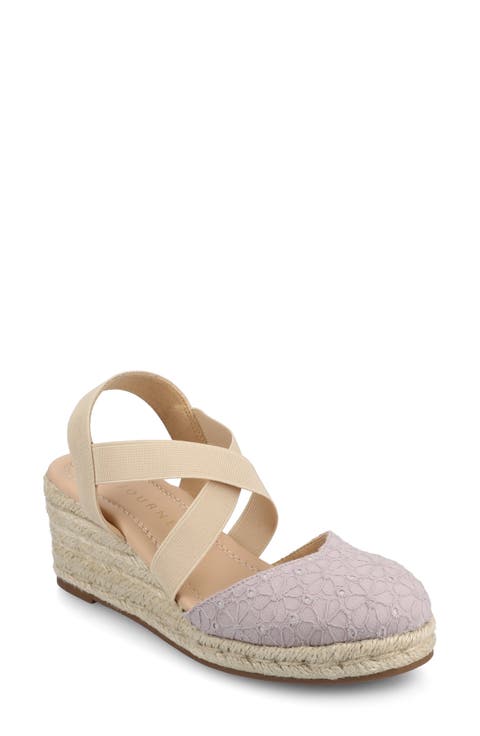 Ashlee Espadrille Wedge Pump - Extra Wide Width Available