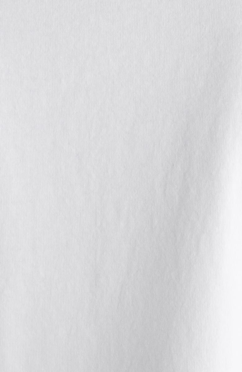 Acne Studios Oversize Logo T-Shirt, Alternate, color, Optic White