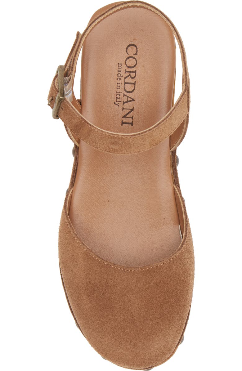 Cordani Winston Ankle Strap Platform Clog, Alternate, color, Crosta Clove